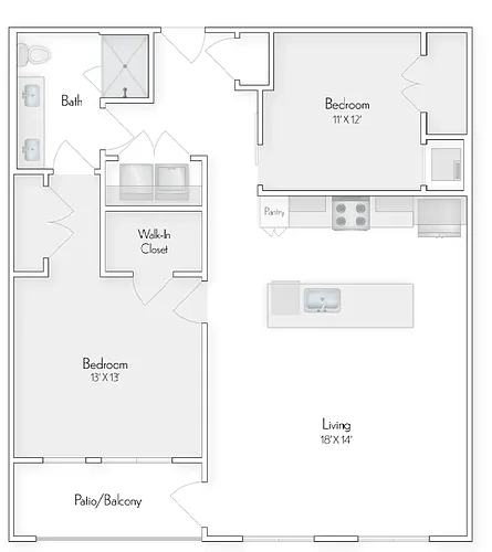 Floor plan Gambel