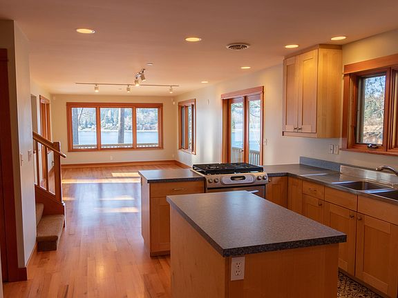 Kitchen into Living Area