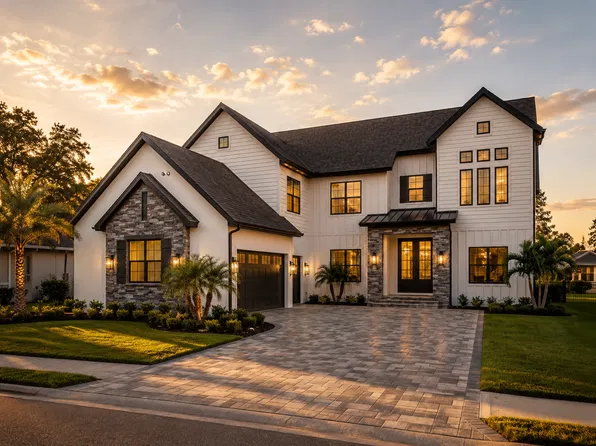 Oakshade French Farm Plan, Davila Homes at the Grove at The Harvest District