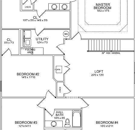 Floor Plan Second Floor