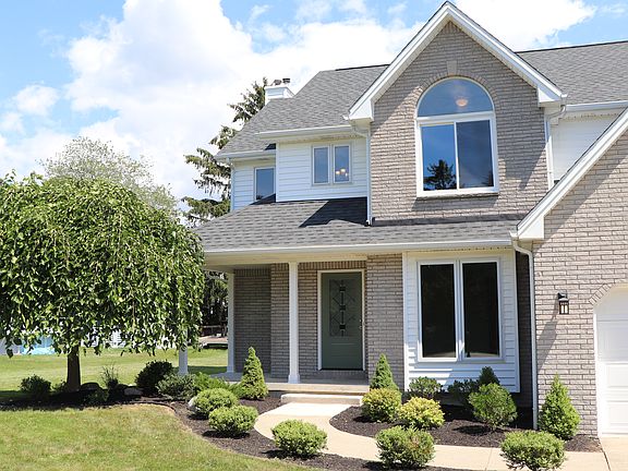New landscaping and roof