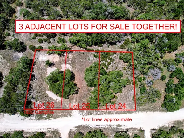 Lots 24 25 & 26 Campfire, Spring Branch, TX 78070