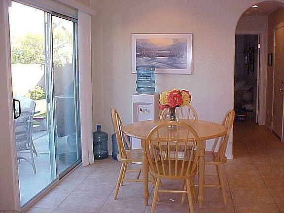 kitchen nook area