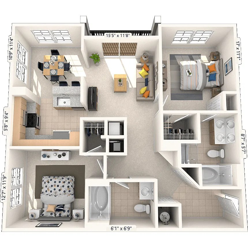 Floor plan The Charlotte