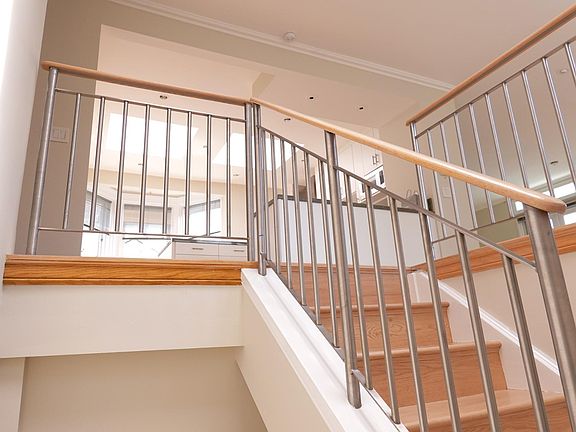 Stairs entering unit