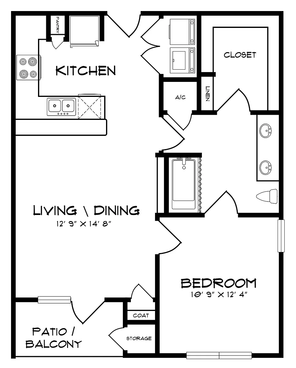 Floor plan A1