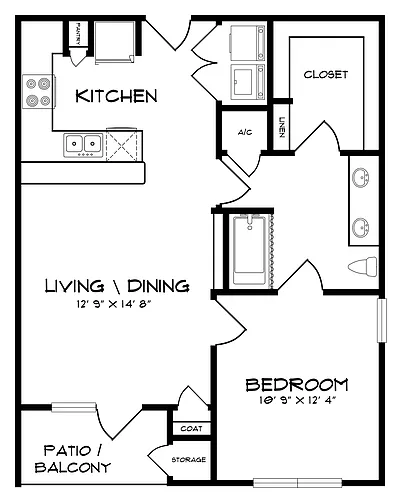 Floor plan A1
