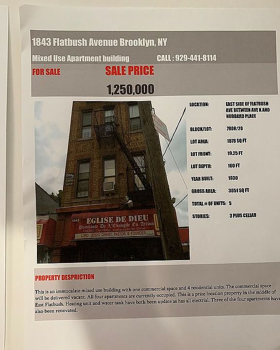 2nd image of 1843 Flatbush Ave