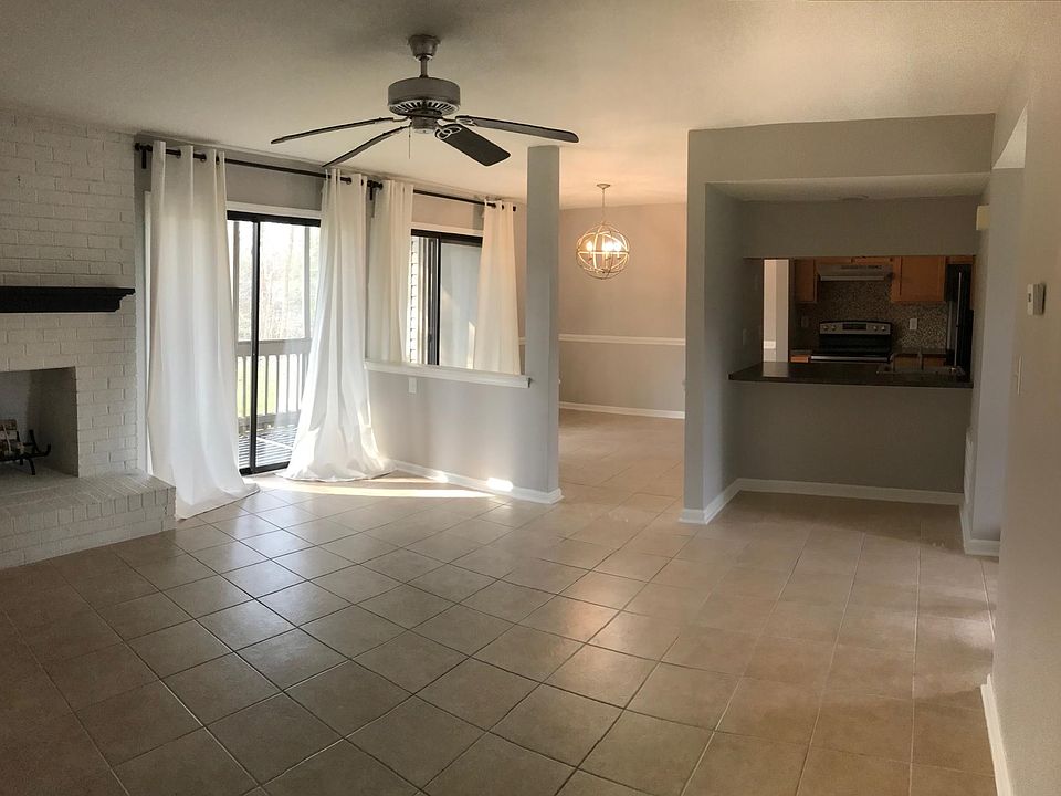 Living room view from hallway