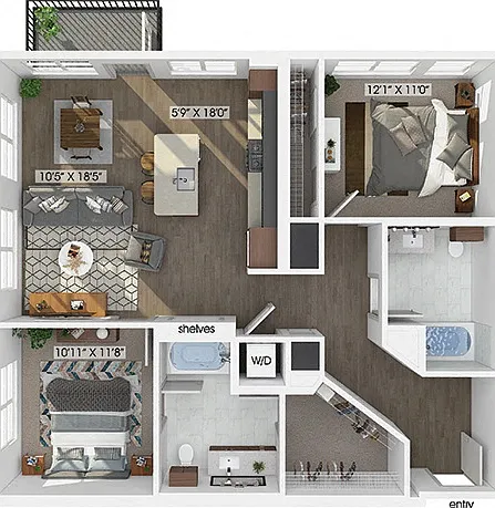 V2 Apartments — Photo 57