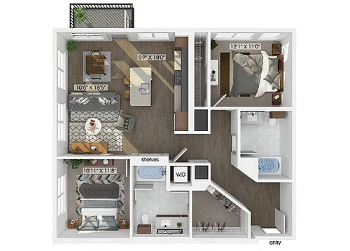 Floor plan B08