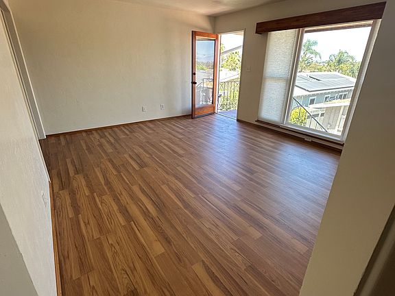 Front door & living room area