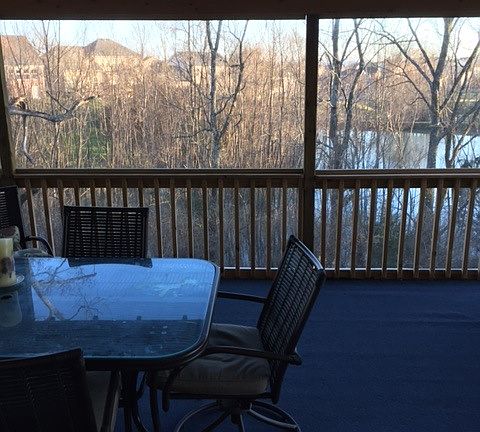 Covered Screened Deck 20x14
