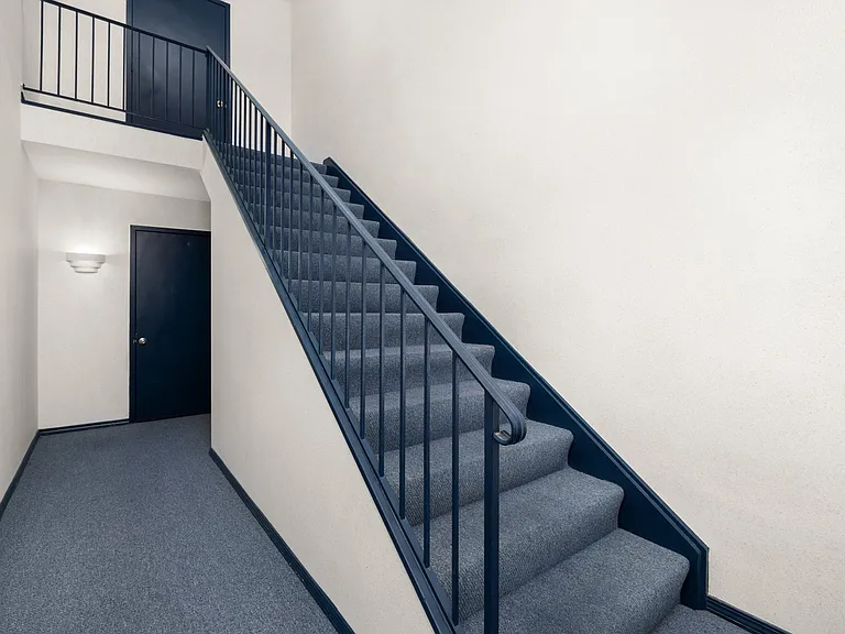 Interior Hallway at Deerfield Apartments