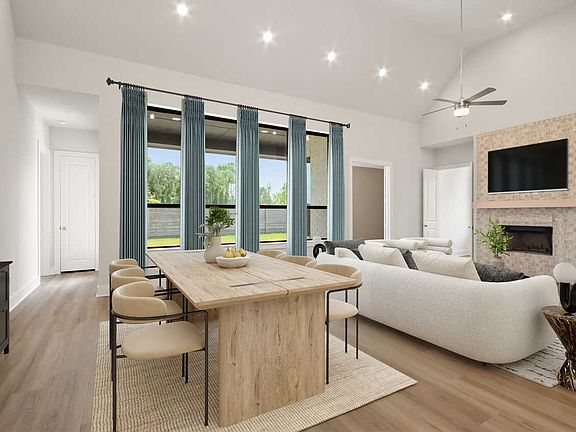 Family Room Dining Room