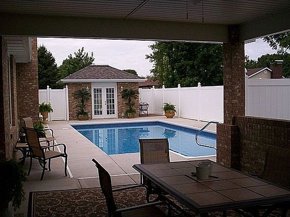 Covered Patio & Pool