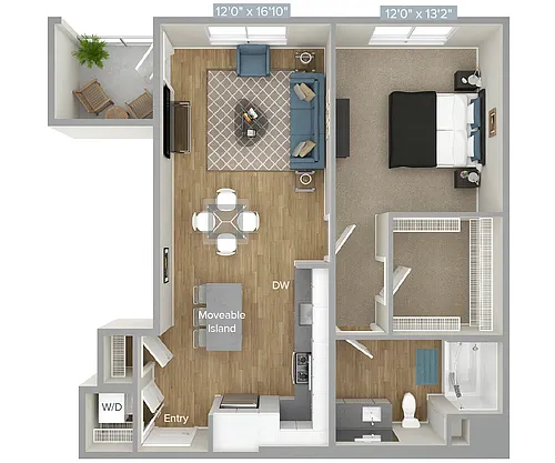 Floor plan A10-817