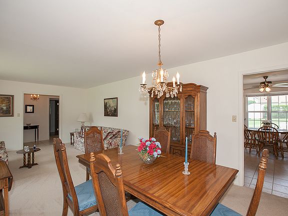 Formal dining combo with living