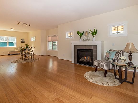 Open floor plan living area