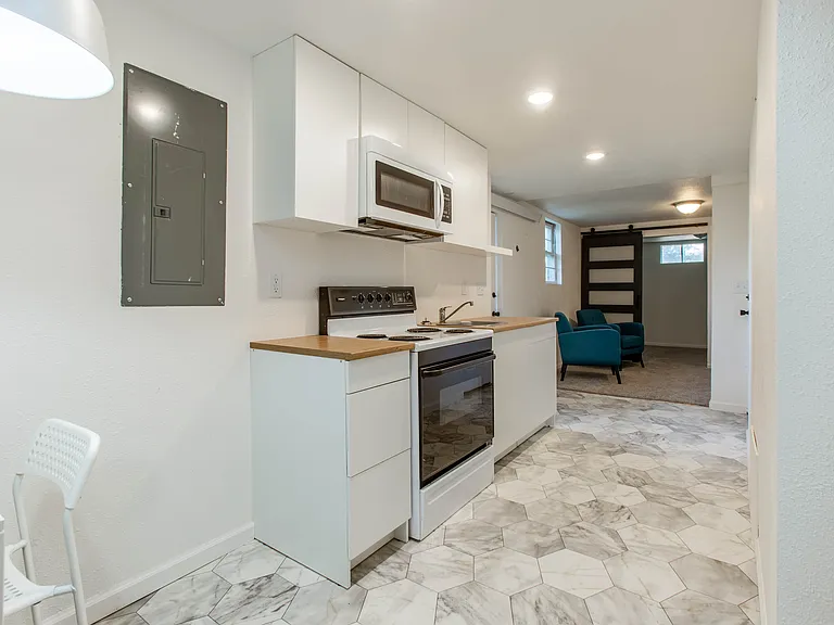 Basement Kitchen/Living
