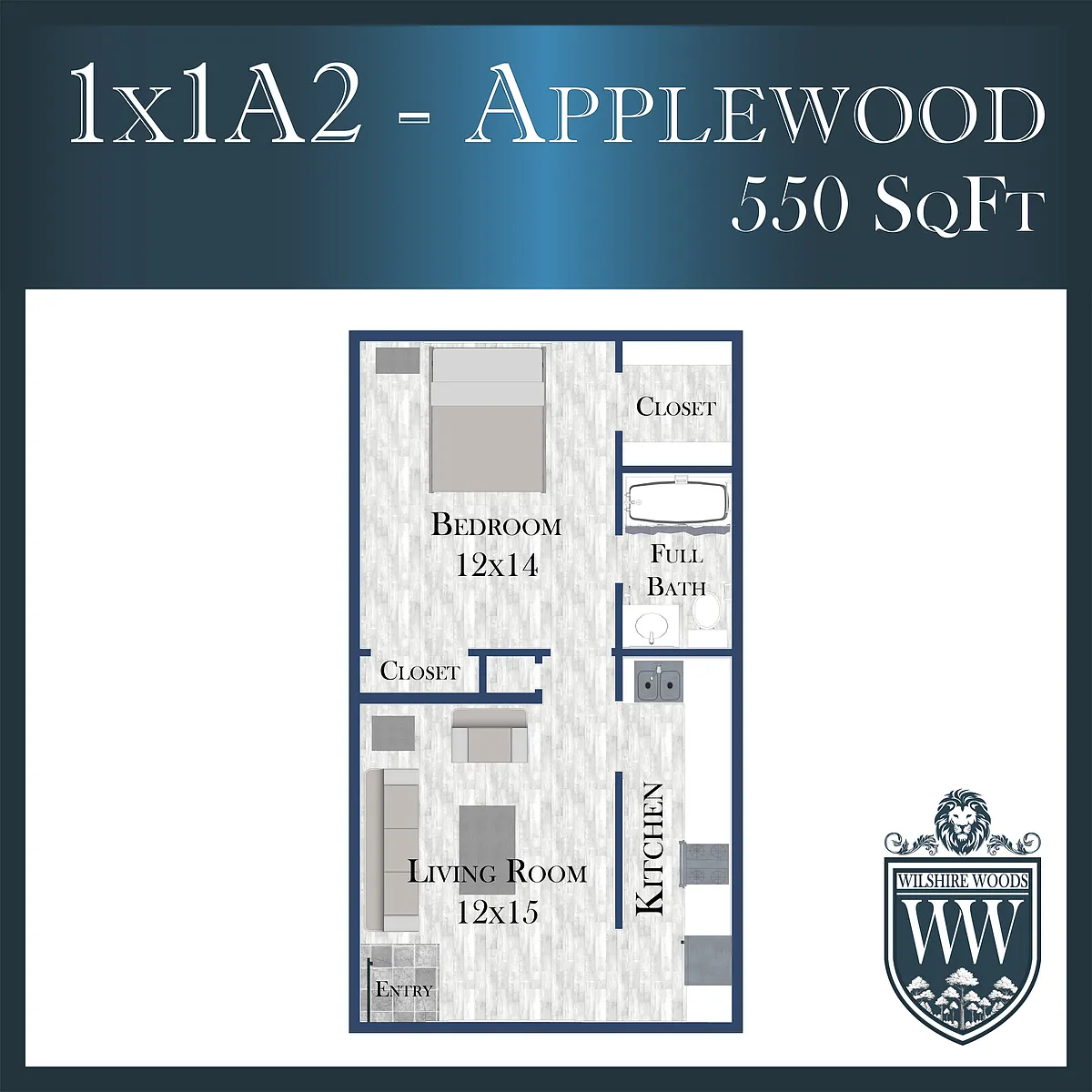 Floor plan APPLEWOOD