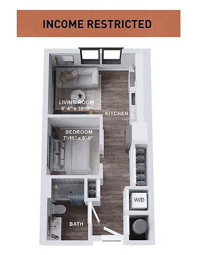 Floor plan A1A-WDU