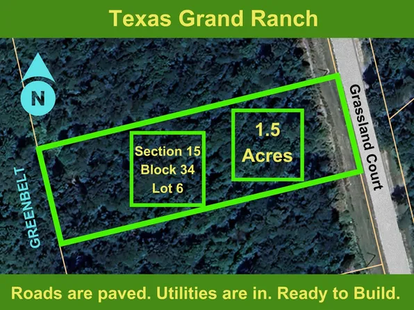 15-34-6 Grassland Ct Lot 6, Huntsville, TX 77340