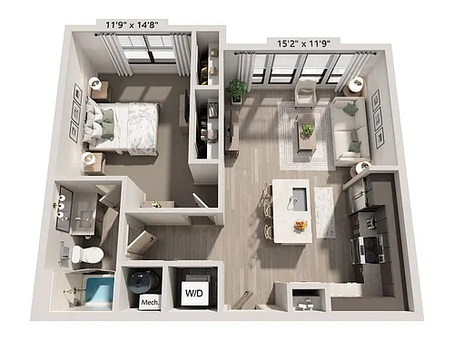 Floor plan A1