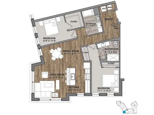 Floor plan I