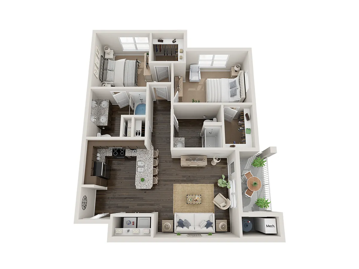 Floor plan The Pearl B30E