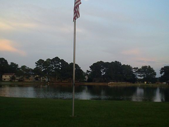 Lake view from back deck