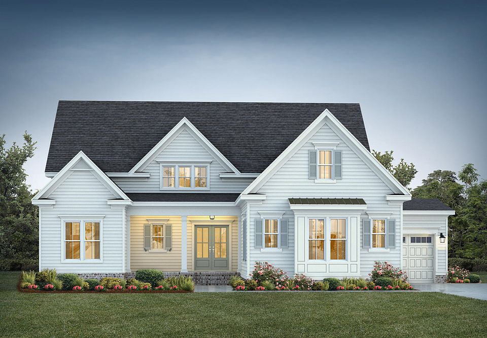 Covington American Farmhouse Plan, Bronze Leaf at Croasdaile Farm