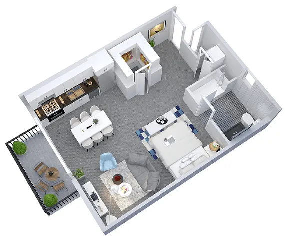 Floor plan The Greek
