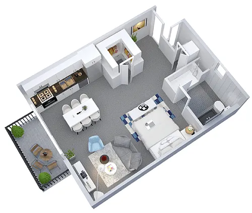 Floor plan The Greek