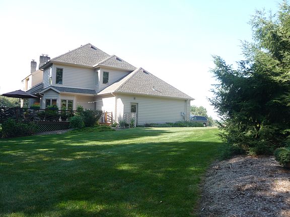 Mostly flat yard