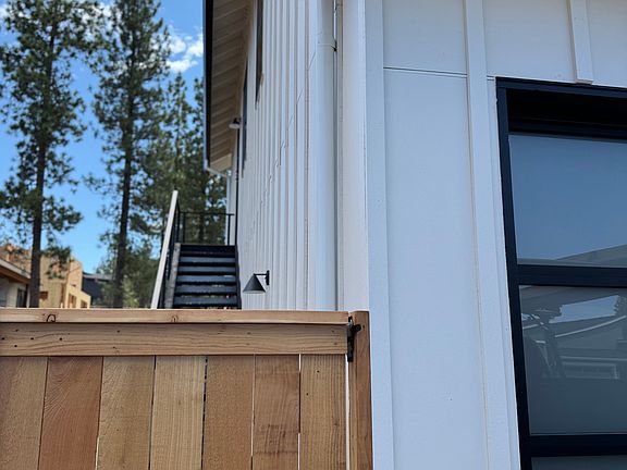 Private gated entrance