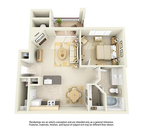 Floor plan A1A