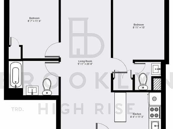 2nd image of 986 Rogers Ave #5D
