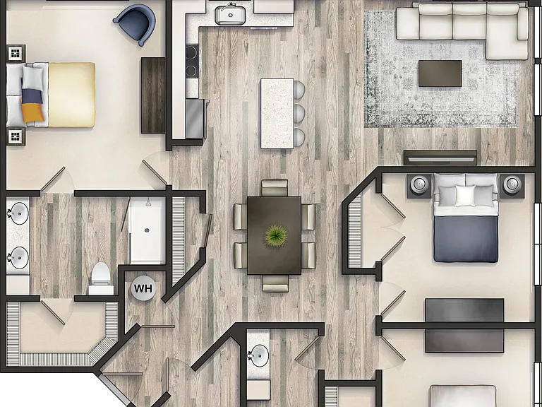 Hudson Floor Plan Hudson Floor Plan