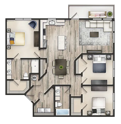 Floor plan Hudson