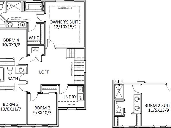 Upper Level w Opt. Suite