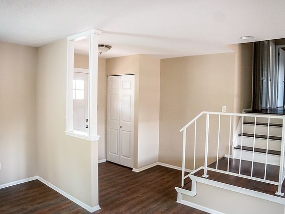 Front entryway/closet taken from kitchen