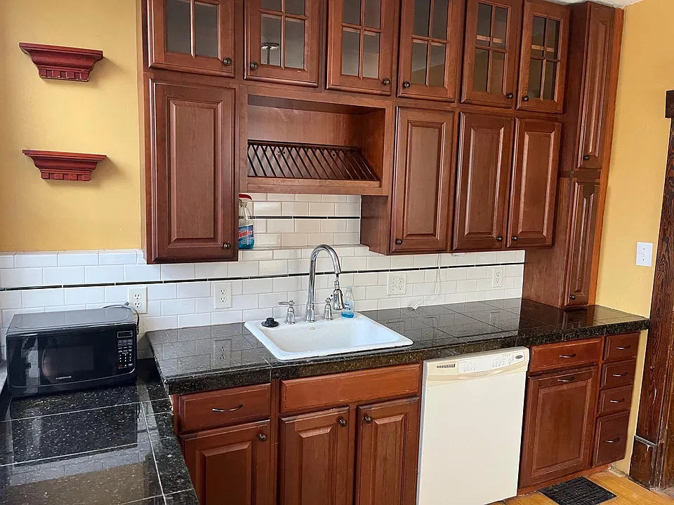 Kitchen with dishwasher and lots of storage