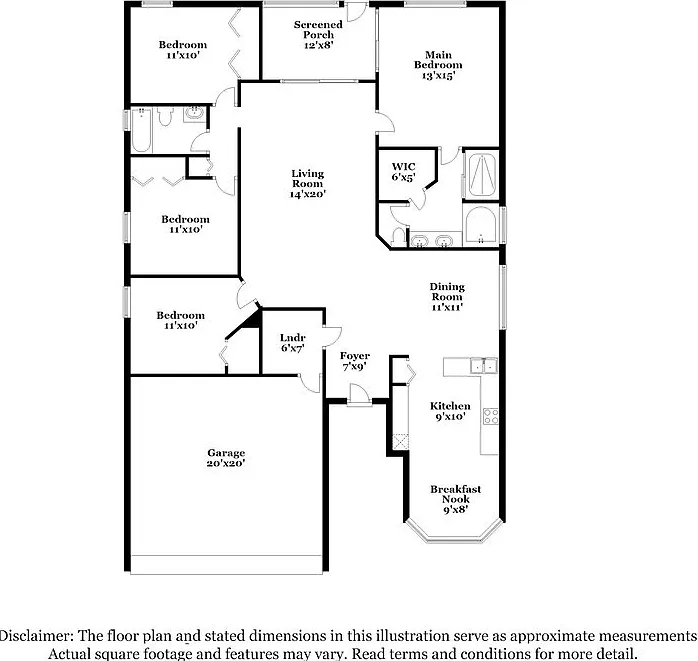 4 bed, 2.0 bath, 1744 sqft, $2,330 — Photo 2