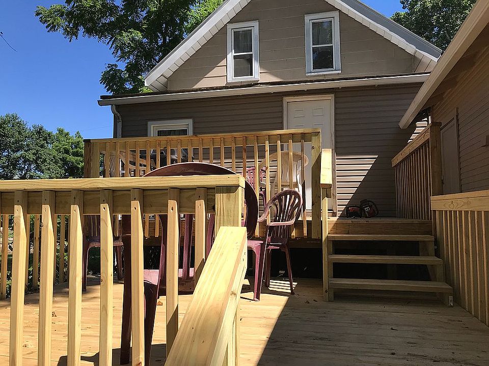 Back yard deck