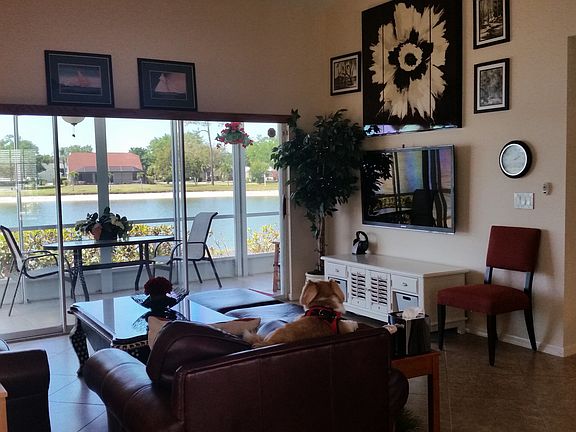 Living Room Lake Views