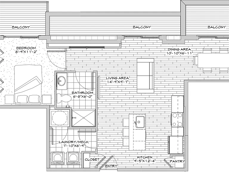 Jerome 506- 1bed Jerome 506- 1bed