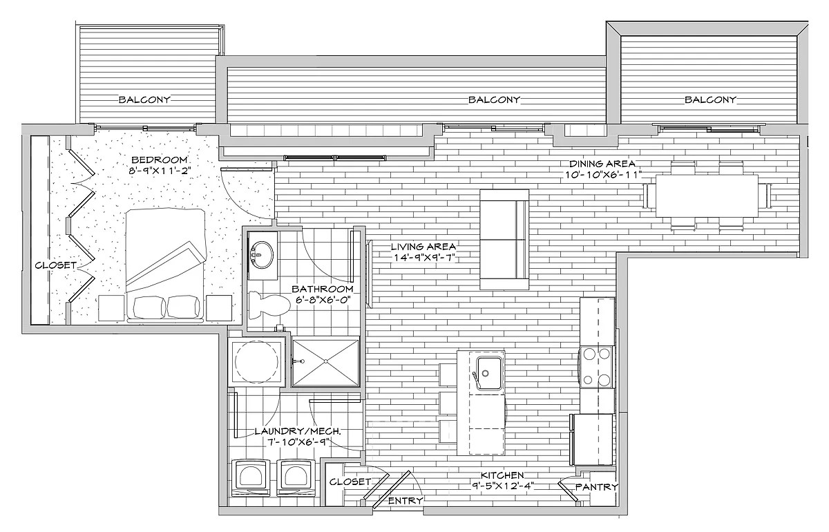 Floor plan B6