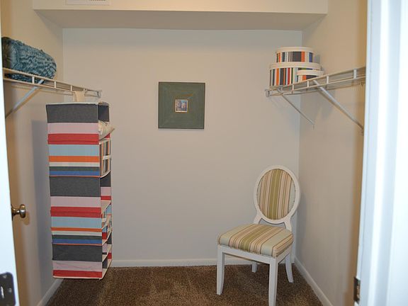 Huge Walk in closet in Master bedroom
