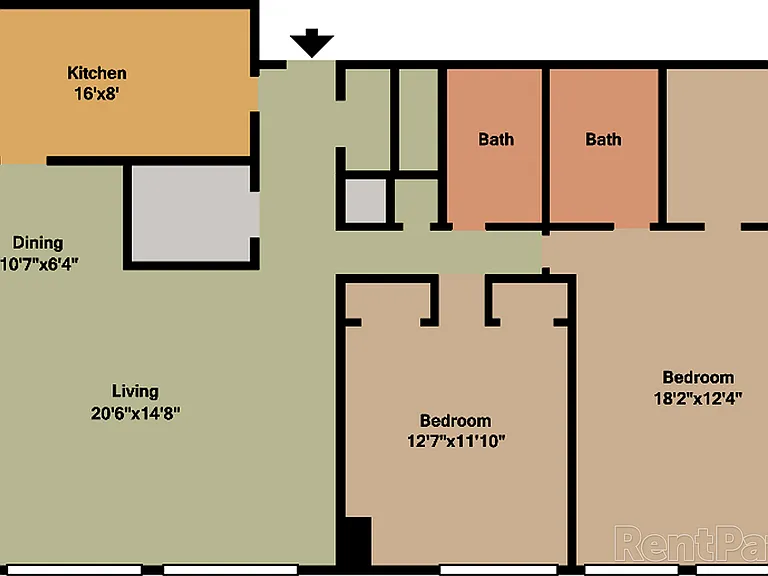 202 - 11 Series 1,308 sq ft - 2-2-02-2D 202 - 11 Series 1,308 sq ft - 2-2-02-2D